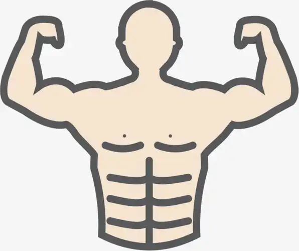 锻炼身体脂肪散退肌肉速来健康字体