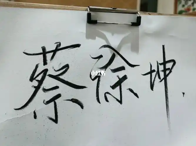 蔡徐坤三个字真好看