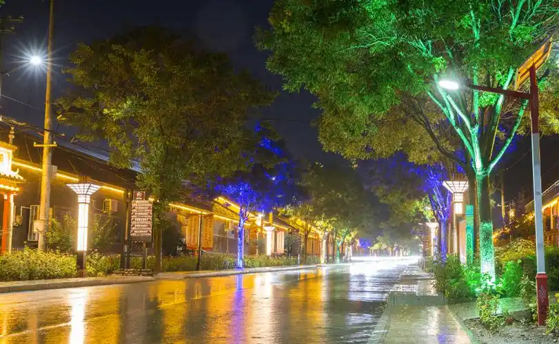 怀柔这个村子,越夜越美丽!_北京日报app北京号