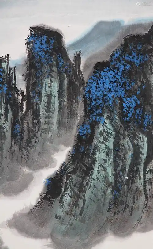 魏紫熙经典山水作品欣赏(三)