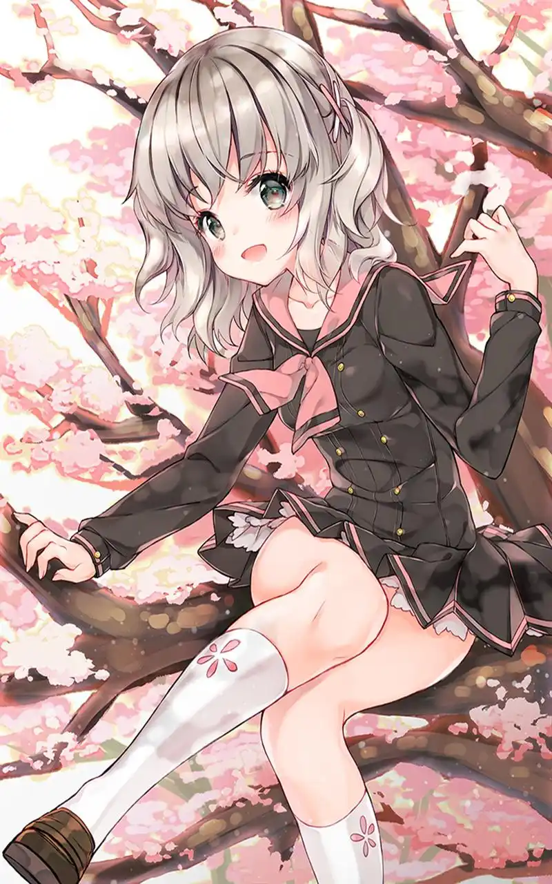 好看的二次元动漫美女卡通手机壁纸图片