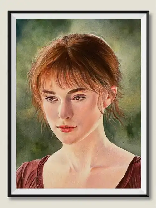 这次的作业画的还比较顺手#彩铅