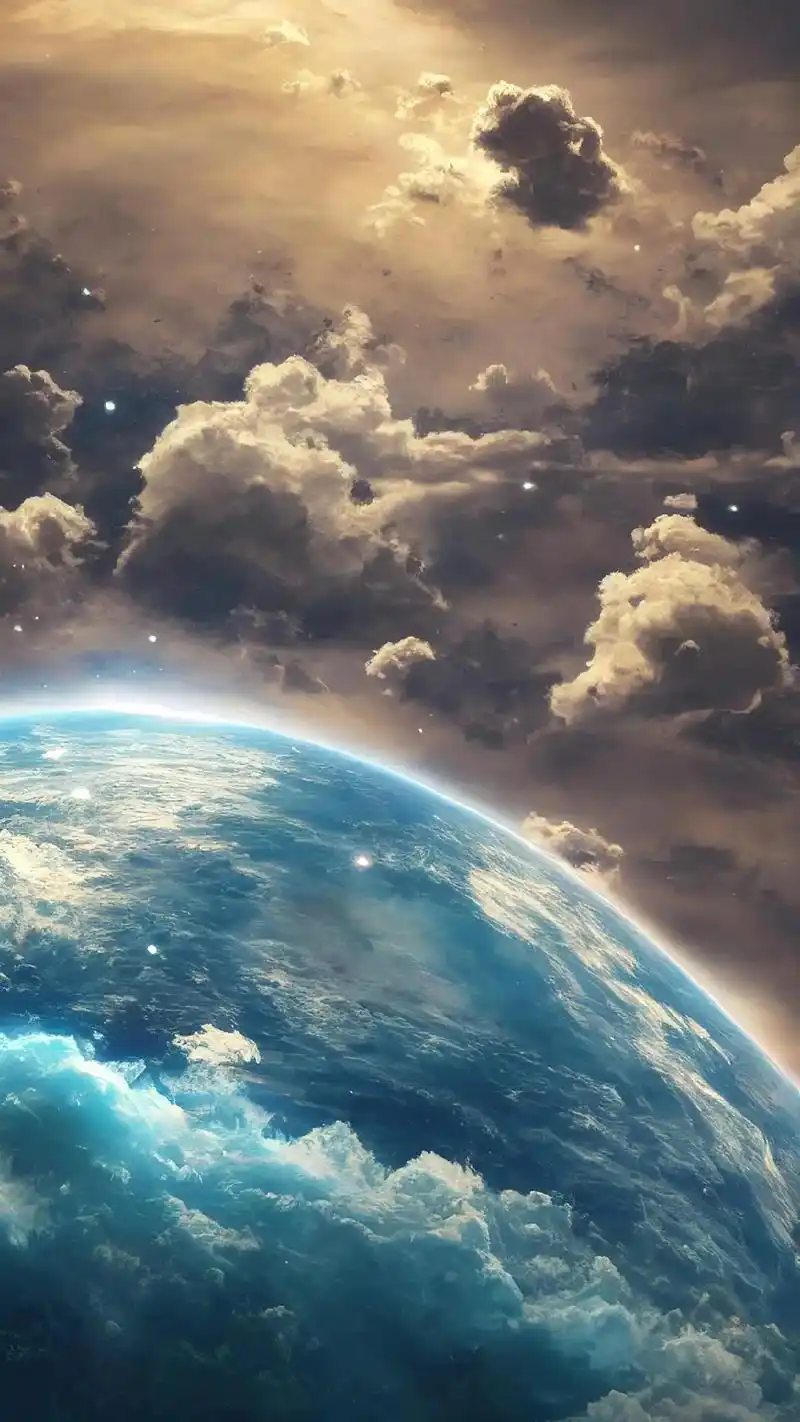 壁纸#壁纸图片 #星河 #星空 #唯美 - 抖音