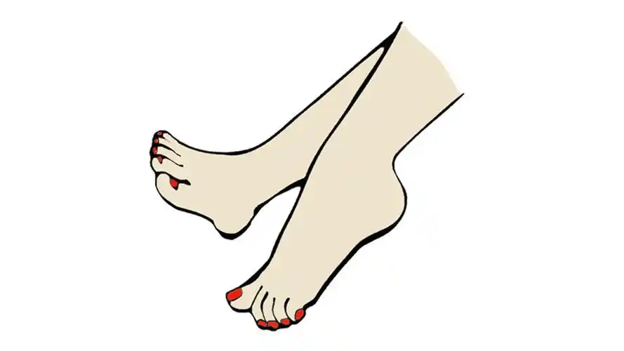 脚丫怎么画 脚丫怎么画简笔画