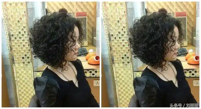 小卷烫全头依然是秋冬烫发首选洋气时尚生活美