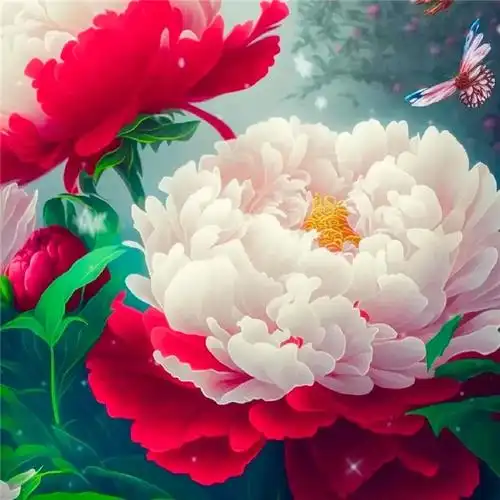 牡丹花头像最美的图片_微信头像_头像屋