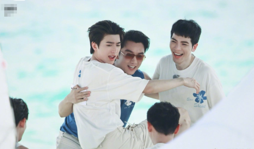 蔡徐坤沙溢路透坤哥霸气分享让人顶不住沙子爹倒也不用这么贴心