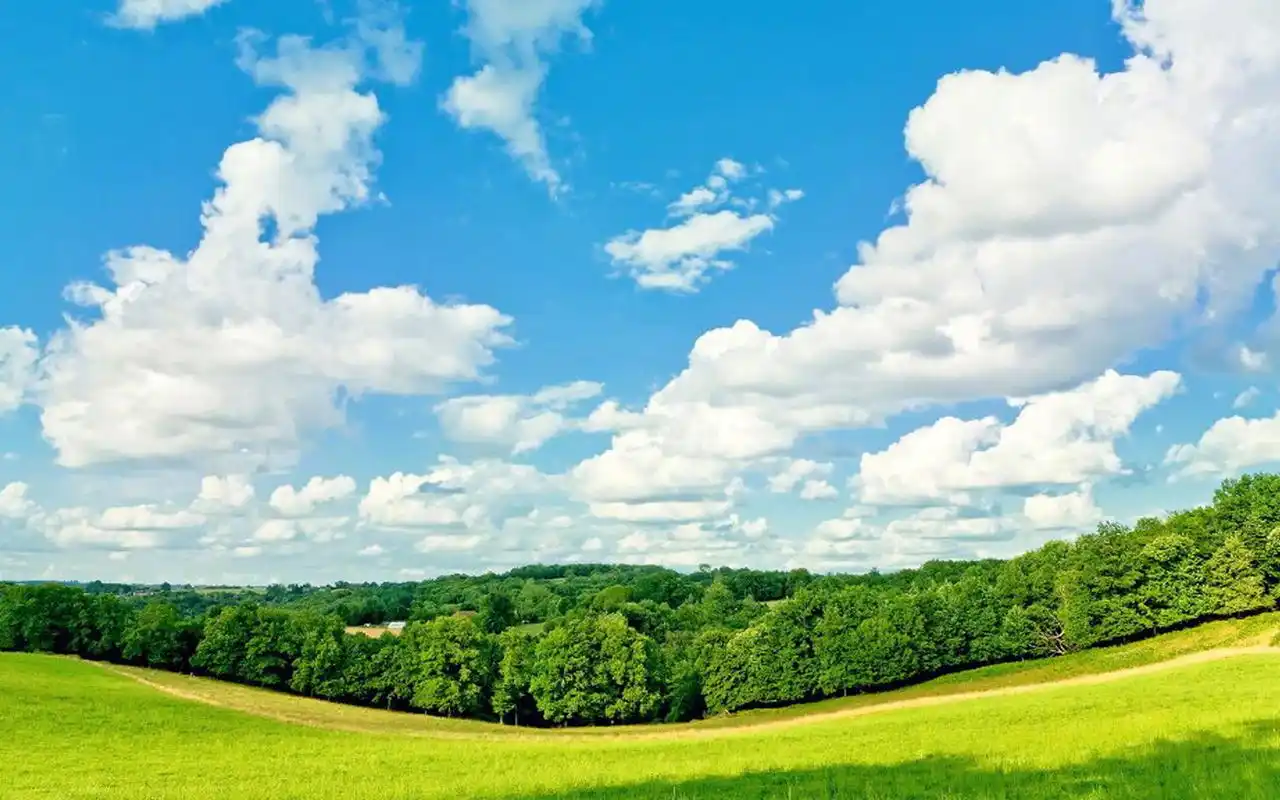 清新迷人自然风光图片桌面壁纸,风景壁纸,唯美,高清,清新,蓝天,白云