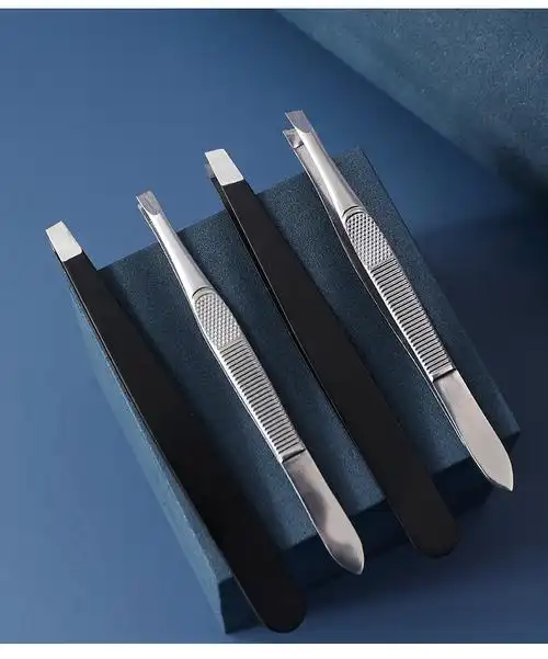 拔胡子头发白发胡须汗毛拔毛神器夹毛钳眉毛的夹子镊子高精度男士