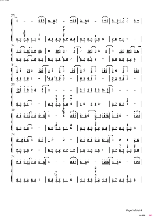 很久以后 双手简谱简谱-邓紫棋演唱