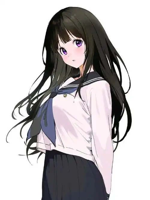 浅学一下千反田爱瑠的穿搭8