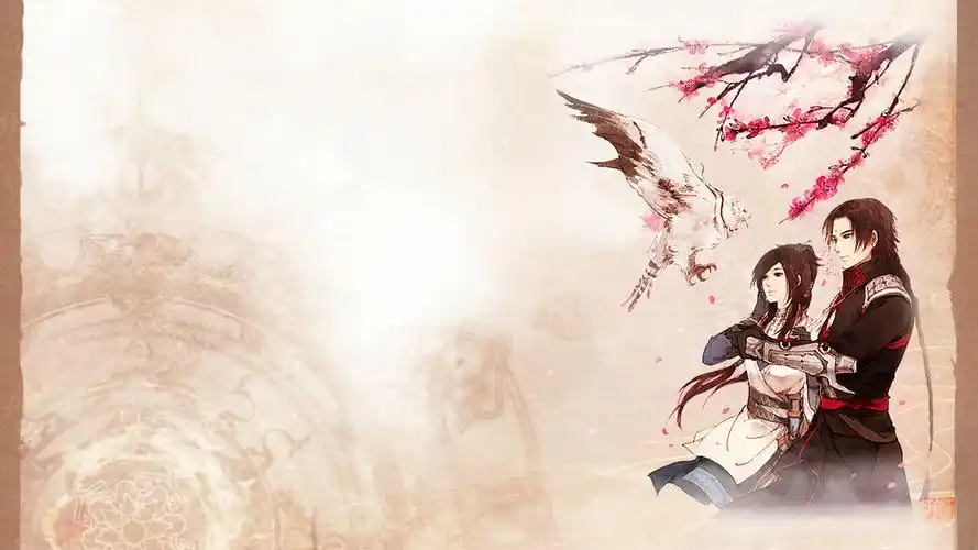 动漫q版呆萌 古剑古风