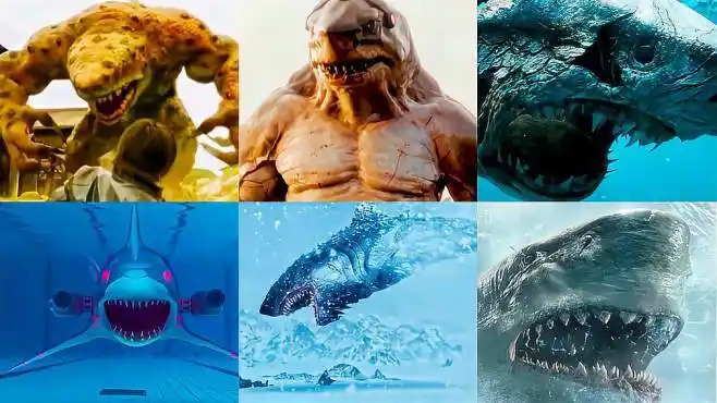 这六部电影中的变异鲨鱼,你觉得哪个更厉害?
