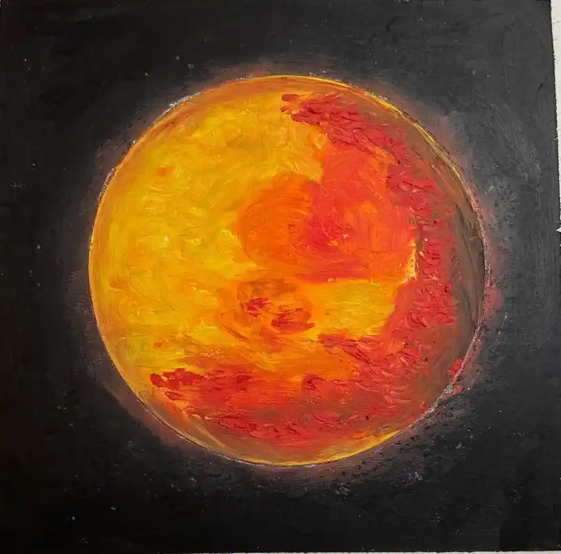 火星mars 油画棒 星球系列 基础油画棒 最简单的高尔乐经典36色 画