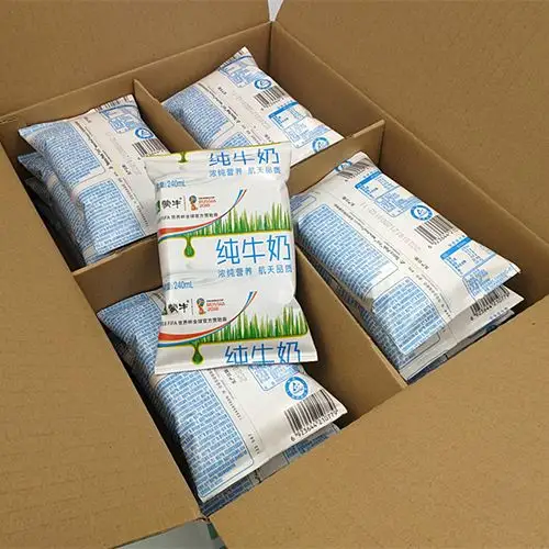 蒙牛纯牛奶早餐奶240mlx16袋纸袋无菌枕包特价装整箱牛奶多省包邮