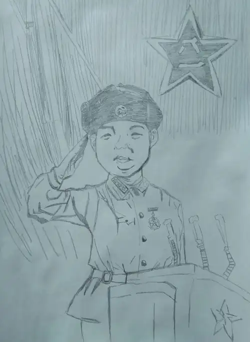 雷锋精神有画说三