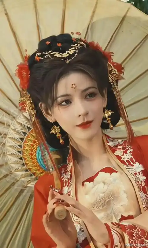 张予曦美神降临国风大典妆造绝美这就是小说圈里的女主脸吧