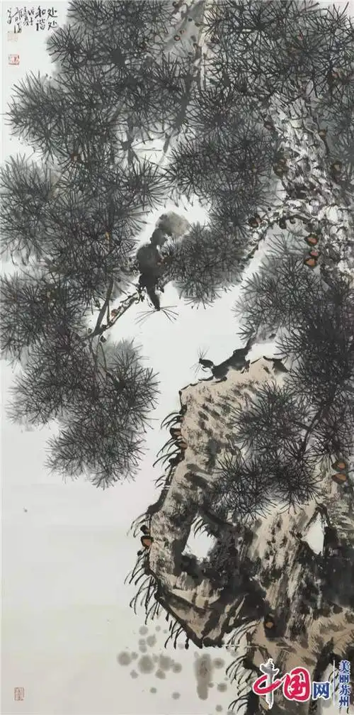 纪念建党100周年山水清音胥力浦的艺术世界画展开幕在即