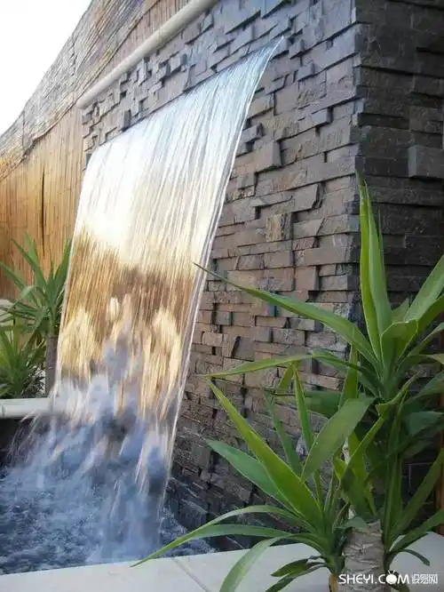 50款绝美庭院水景,看完想立刻动手装!