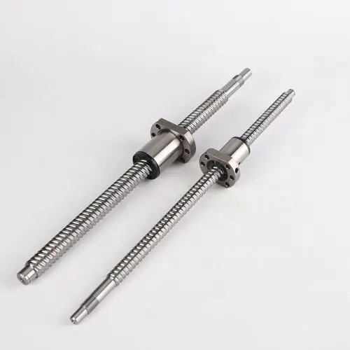 生产国产冷轧滚珠丝杆低噪音高精度德国标准精密钢球丝杆scr型号