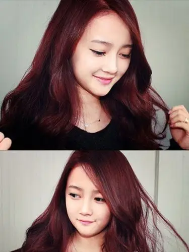 女生离子烫发型效果图