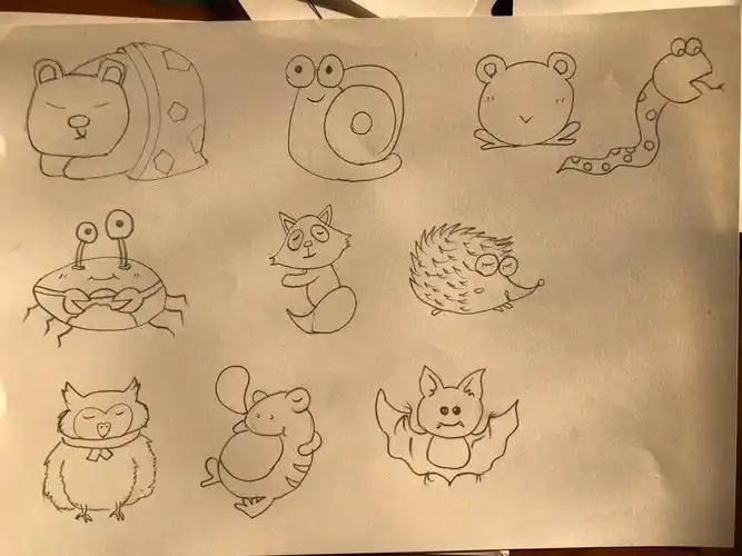 冬眠的小动物们