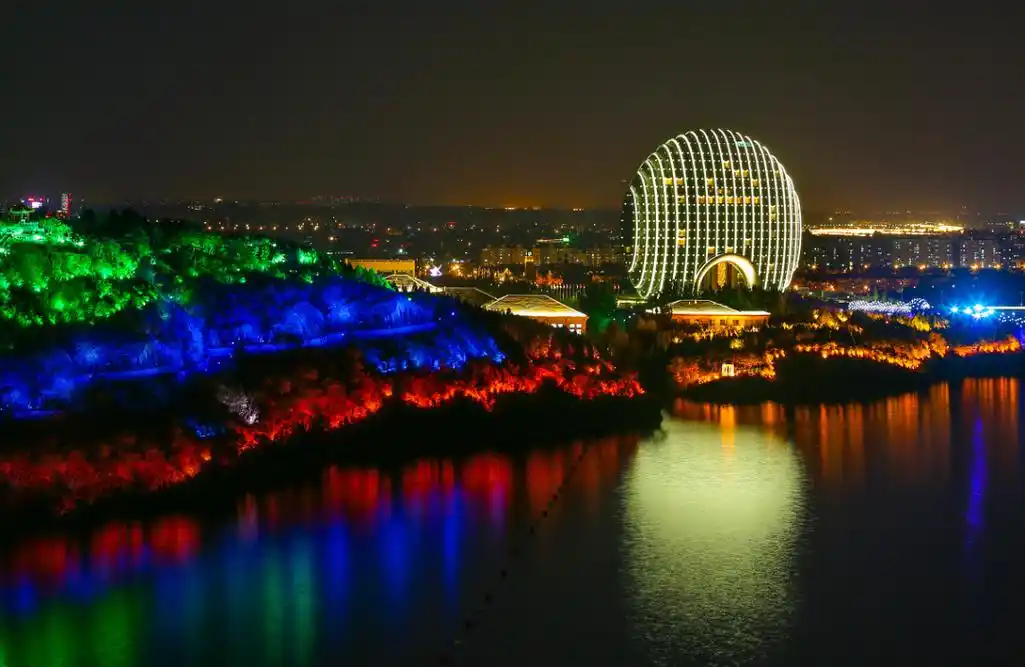 怀柔的这50多秒夜景登上央视直播