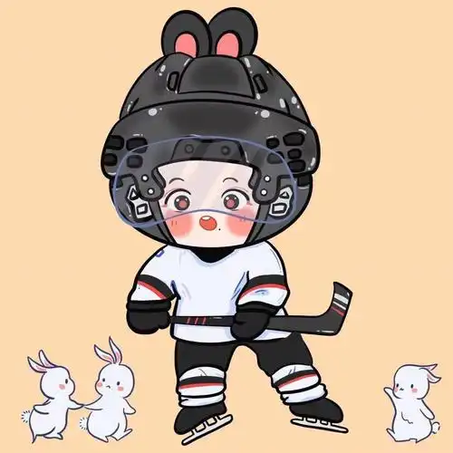 是肖战呀q版肖战肖战冰球服