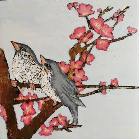 中学生的美术作品,二次参加省级专业展览 ——记南京市第十三中学漆画