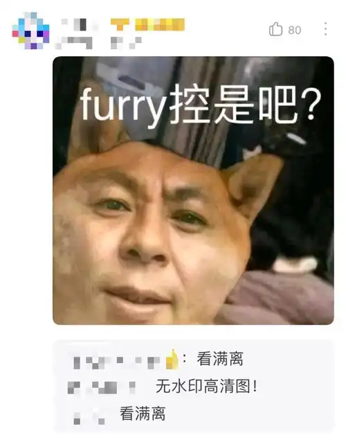 将黑手的脸安在狗头上?这明显不属于furry.