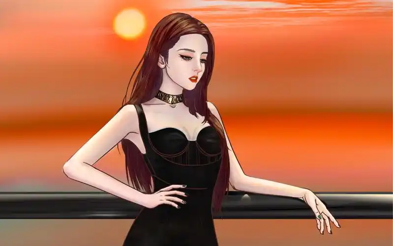 迪丽热巴#日常插画练习.热巴的绘制大致过程