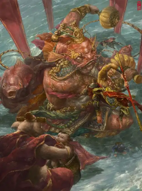 暗黑西游记(暗黑西游记插画)