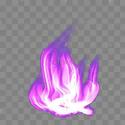 火焰效果紫色