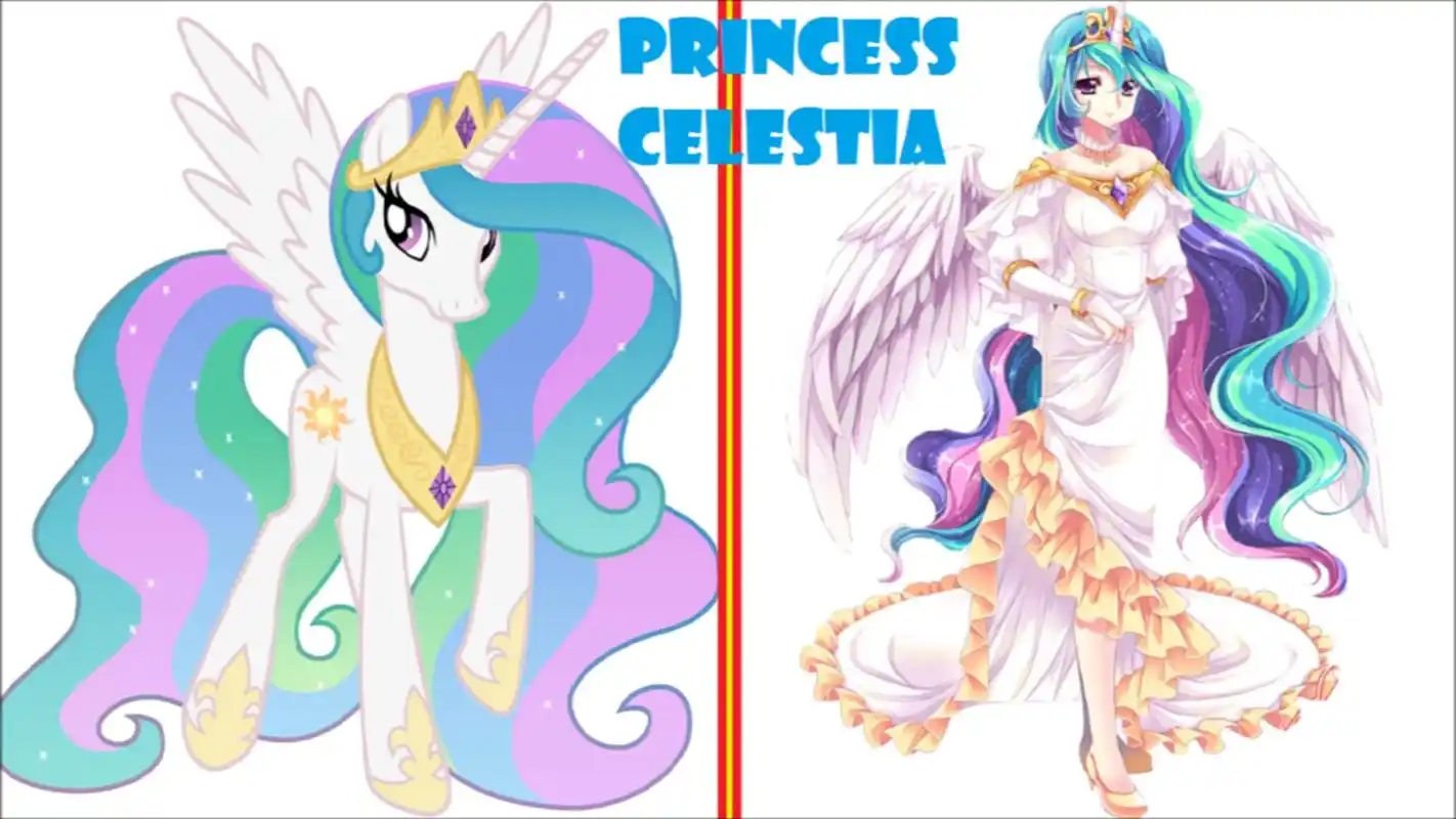 当小马宝莉"拟人"化后,柔柔变日系风美少女,紫悦化身小公主!