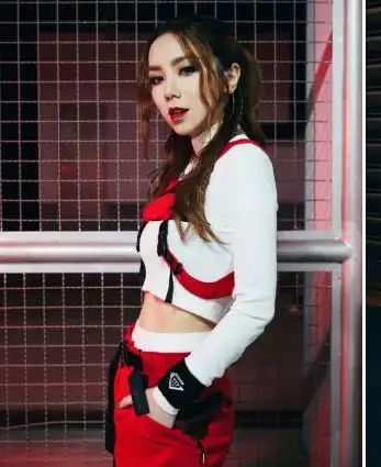 邓紫棋马甲线,声线嗓音感染力很强,造型更帅气