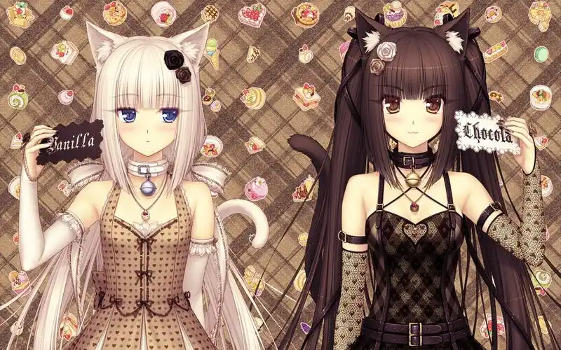 比较萌的动漫美女图片桌面壁纸