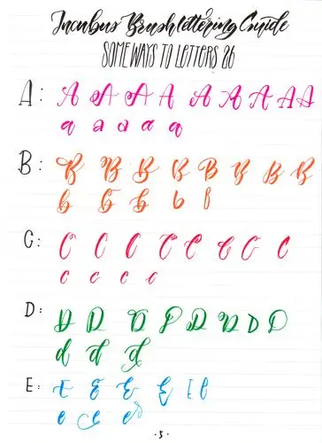 brushlettering 手写英文 #艺术 #设计 #手写 #英文