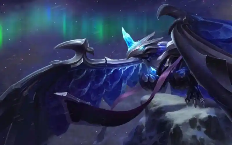 【英雄联盟动态原画/壁纸】冰鸟-黯晶凤凰