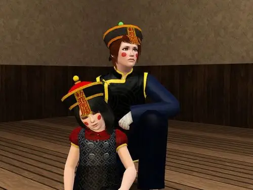 看看那白痴的腮红~~比ea的僵尸亲切多了吧xddd 中元灵感多多~~只是不