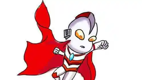 教小朋友如何画出飞上天空的超人奥特曼儿童简笔画