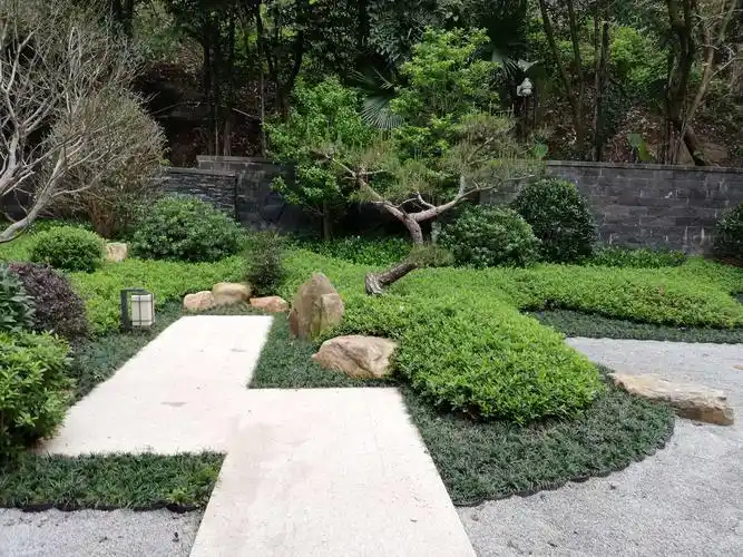 合景花都木莲庄酒店spa楼禅意庭院空间