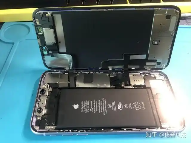 苹果iphone11拆机分解换屏教程写原彩换原装屏系统识别是非原装