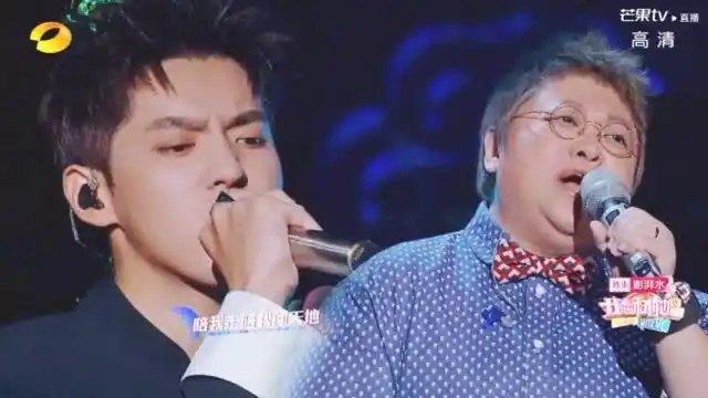 吴亦凡我想和你唱 吴亦凡韩红合唱天地. 来自娱乐早爆 - 微博
