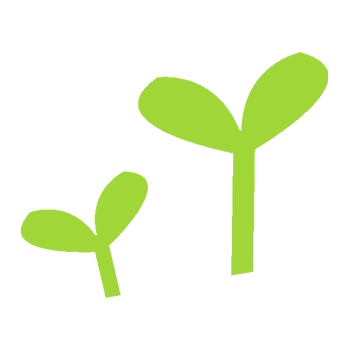 卡通可爱嫩绿色绿芽