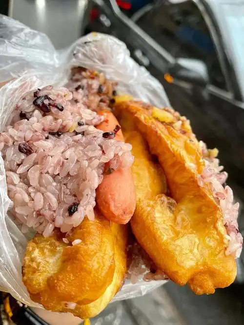 糯米饭团便宜碳水早餐安庆人不会不知道