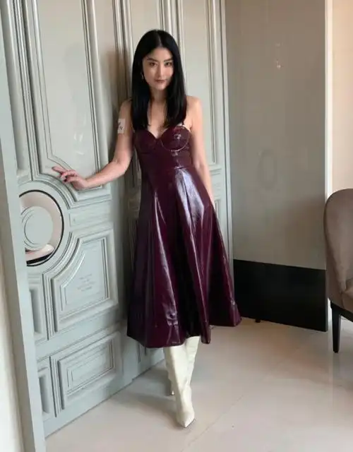 50岁陈慧琳曝近期出席活动照!状态超好!