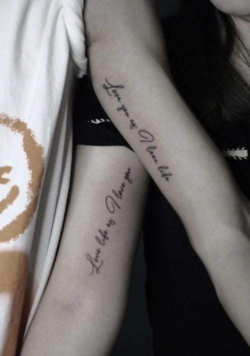 情侣纹身2021新款2021最新情侣纹身图案大全8