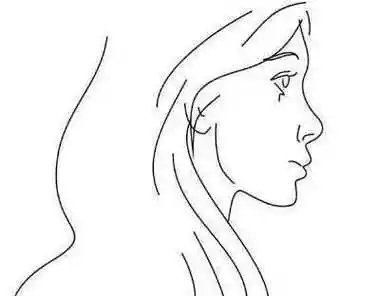 侧脸简笔画侧脸简笔画小女孩