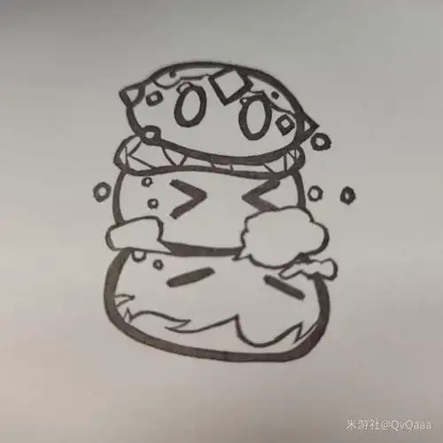 【橡皮章】刻了三只史莱姆