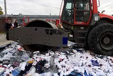 东莞市大朗镇过季时装销毁公司名录和销毁报价表